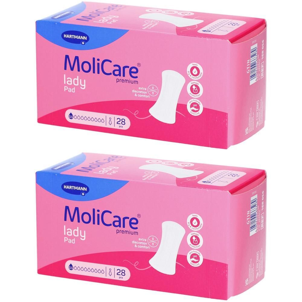 Molicare Premium lady Pad 0,5 Tropfen 2x 2x28 St
