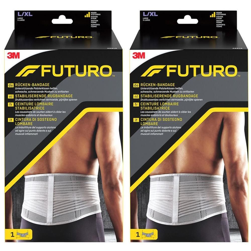 Futuro Rückenbandage L/Xl 2x 2x1 St Bandage(s)