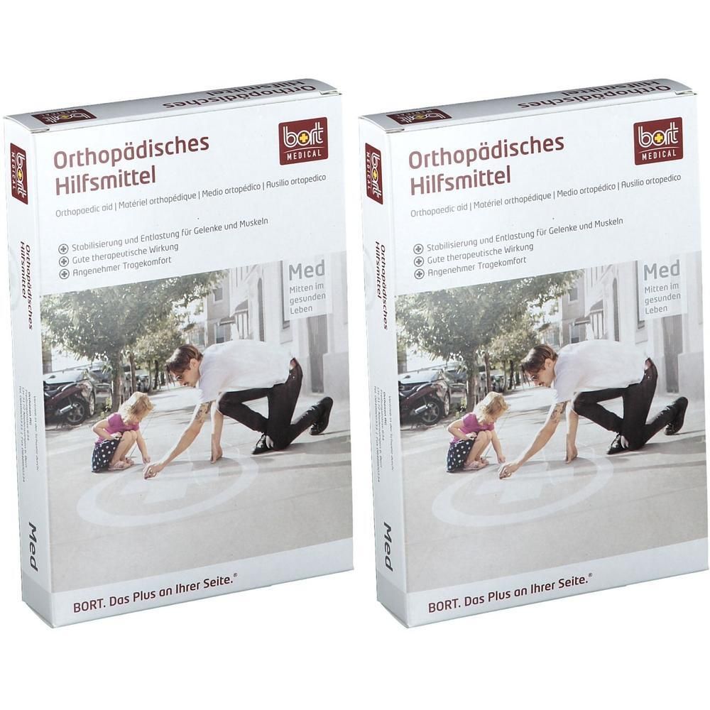 Bort Zweizug Ellenbogenbandage XL 2x 2x1 St Bandage(s)