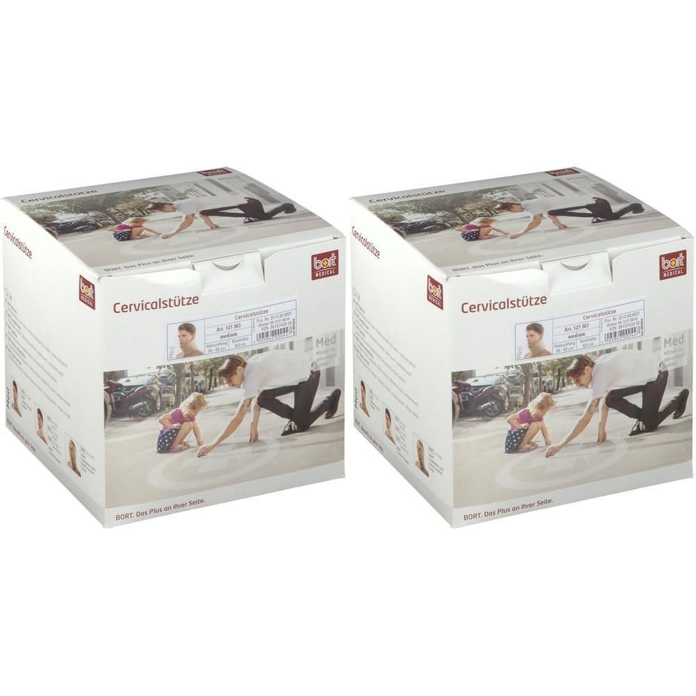 Bort Cervicalst.9 cm M haut 2x 2x1 St Bandage(s)