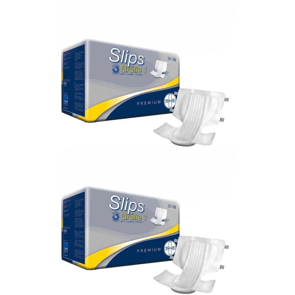 Param Slip Premium Tag Gr.1 2x 2x20 St Beutel