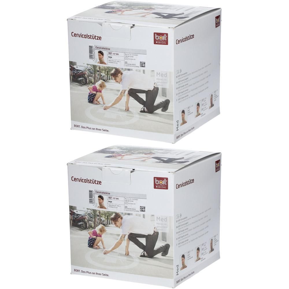 Bort Cervicalst.9 cm L haut 2x 2x1 St Bandage(s)