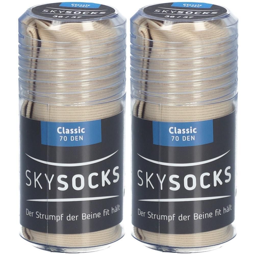 Skysocks classic 70den AD 36/37 sand 2x 2x2 St