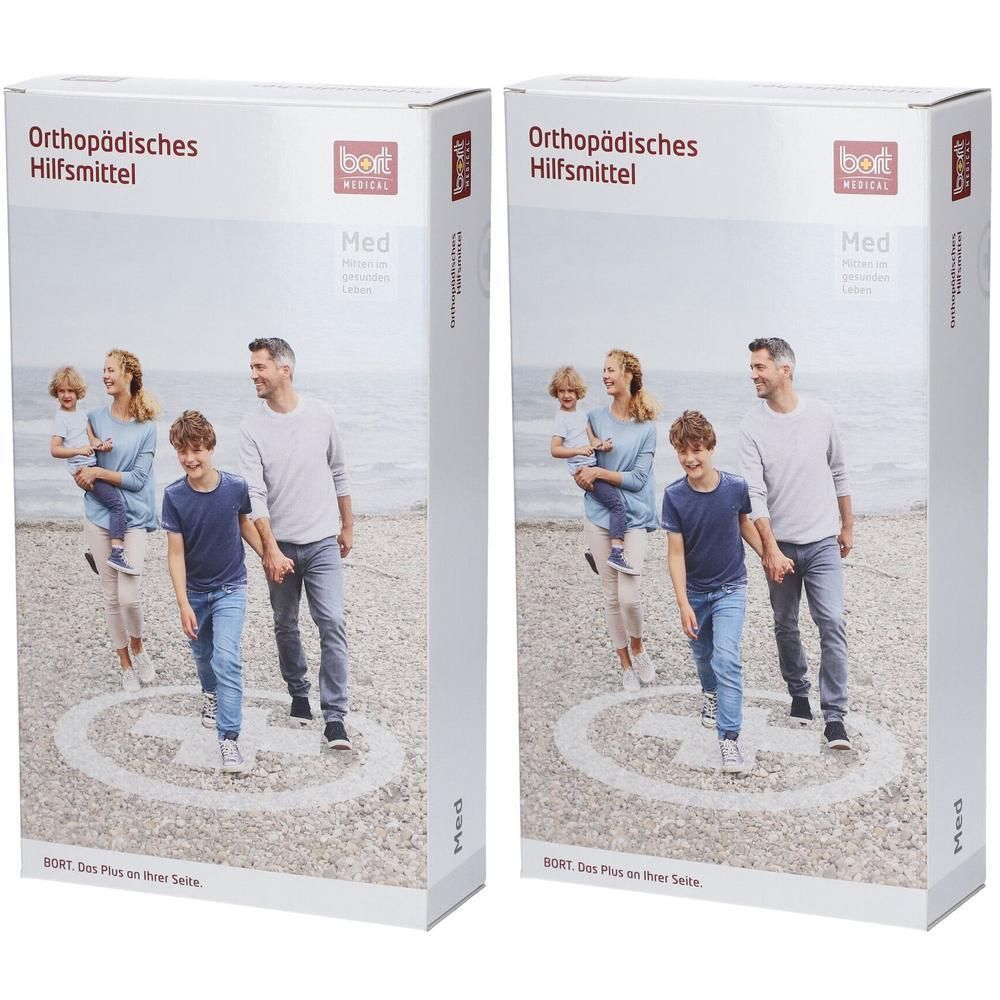 Bort Rippengürtel Herren L weiß 2x 2x1 St Bandage(s)