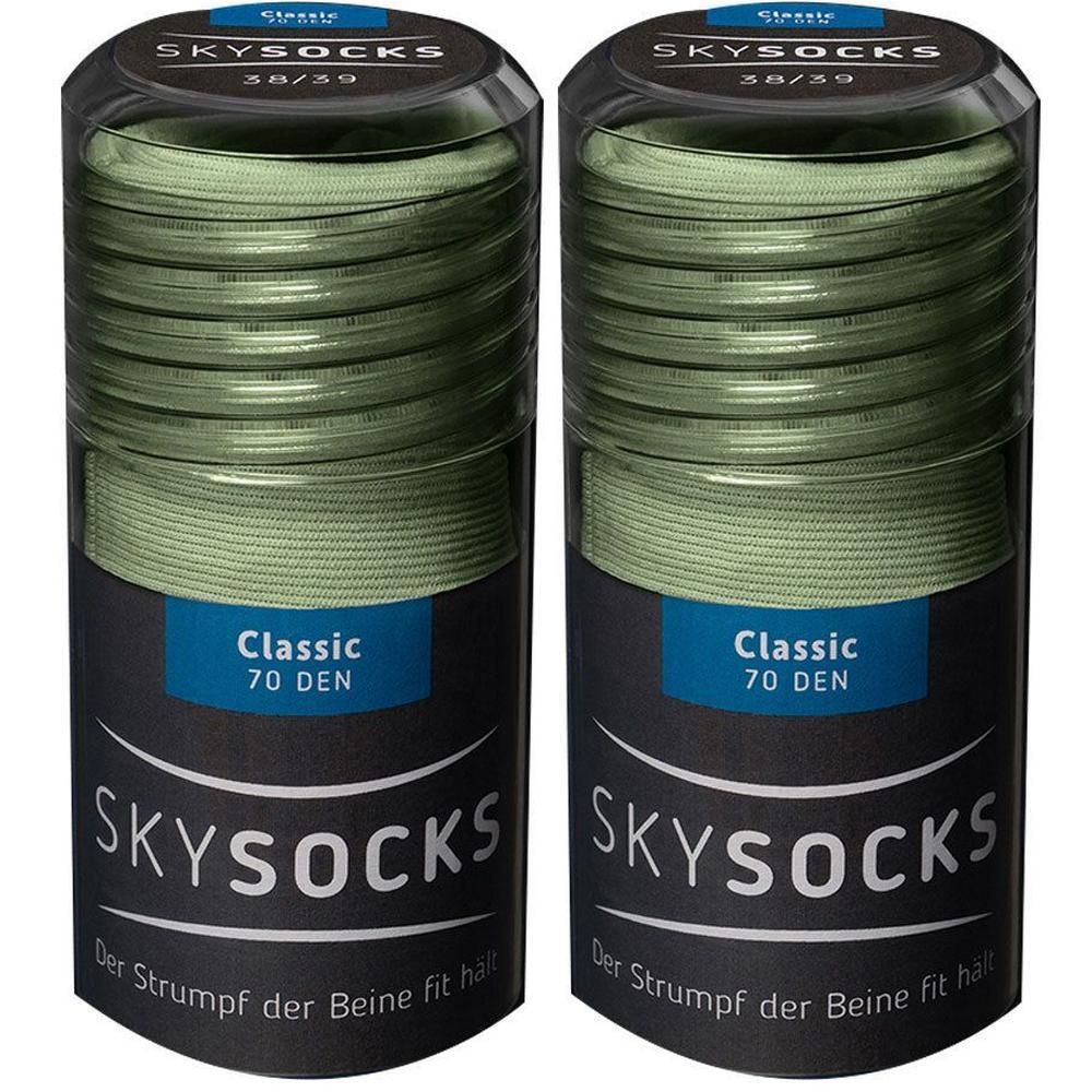 Skysocks classic 70den AD 40/41 lime 2x 2x2 St