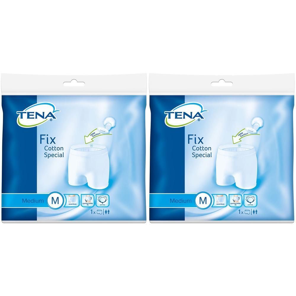 Tena FIX Cotton Special M Fixierhosen 2x 2x1 St