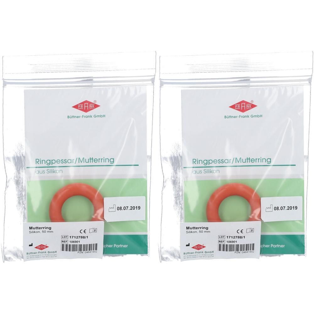Mutterring Silikon 50 mm 106901 2x 2x1 St Vaginalring