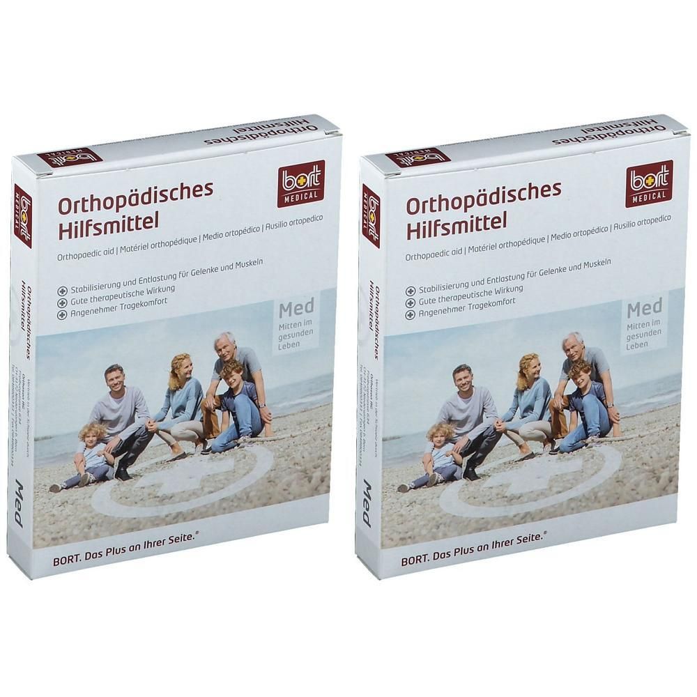 Bort Kniebandage L haut 2x 2x1 St Bandage(s)