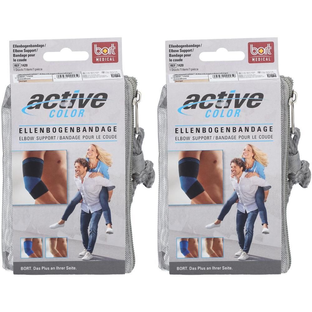 Bort ActiveColor Ellenbogenbandage M haut 2x 2x1 St Bandage(s)