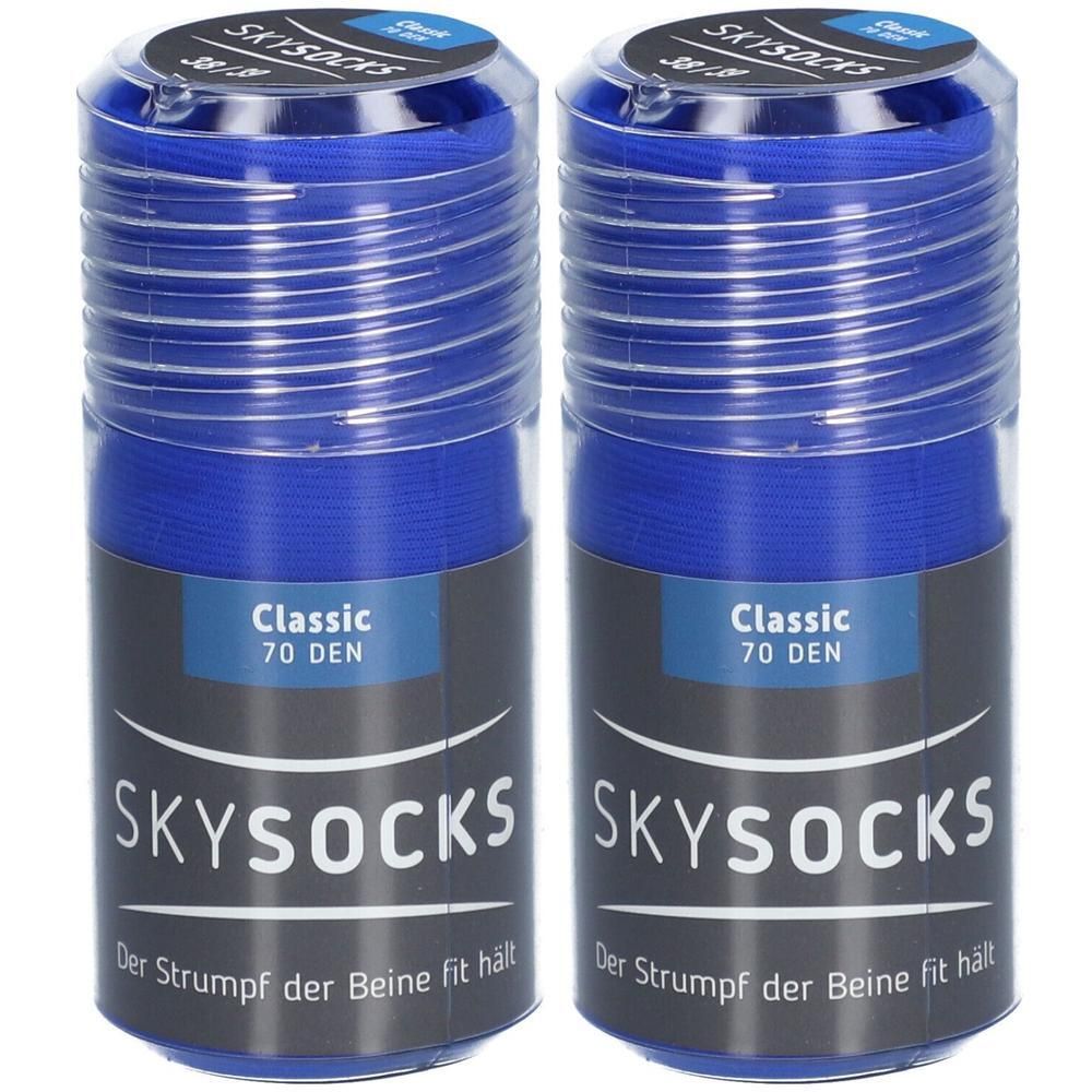 Skysocks classic 70den AD 38/39 blue 2x 2x2 St