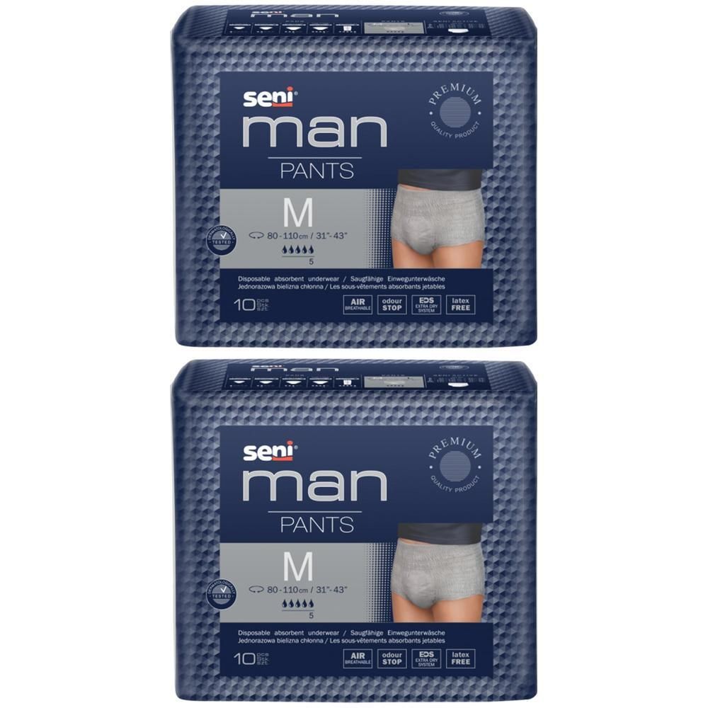 Seni Man Inkontinenzpants M 2x 2x10 St Beutel