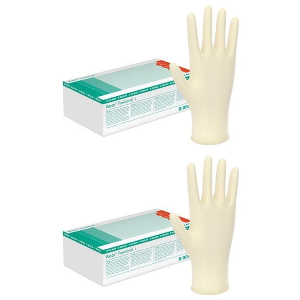 Vasco Untersuchungshandschuhe gepudert klein 2x 2x100 St Handschuhe