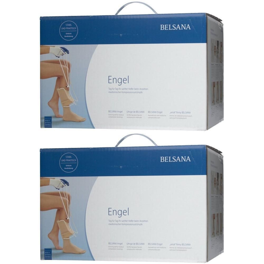 Belsana Engel Anziehhilfe f.Kompressionsstrümpfe 2x 2x1 St