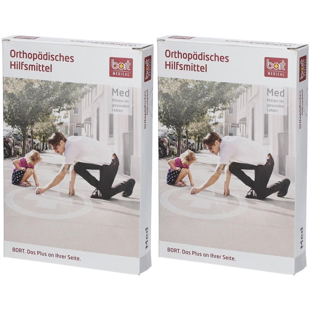 Bort Zweizug Kniestütze M haut 2x 2x1 St Bandage(s)