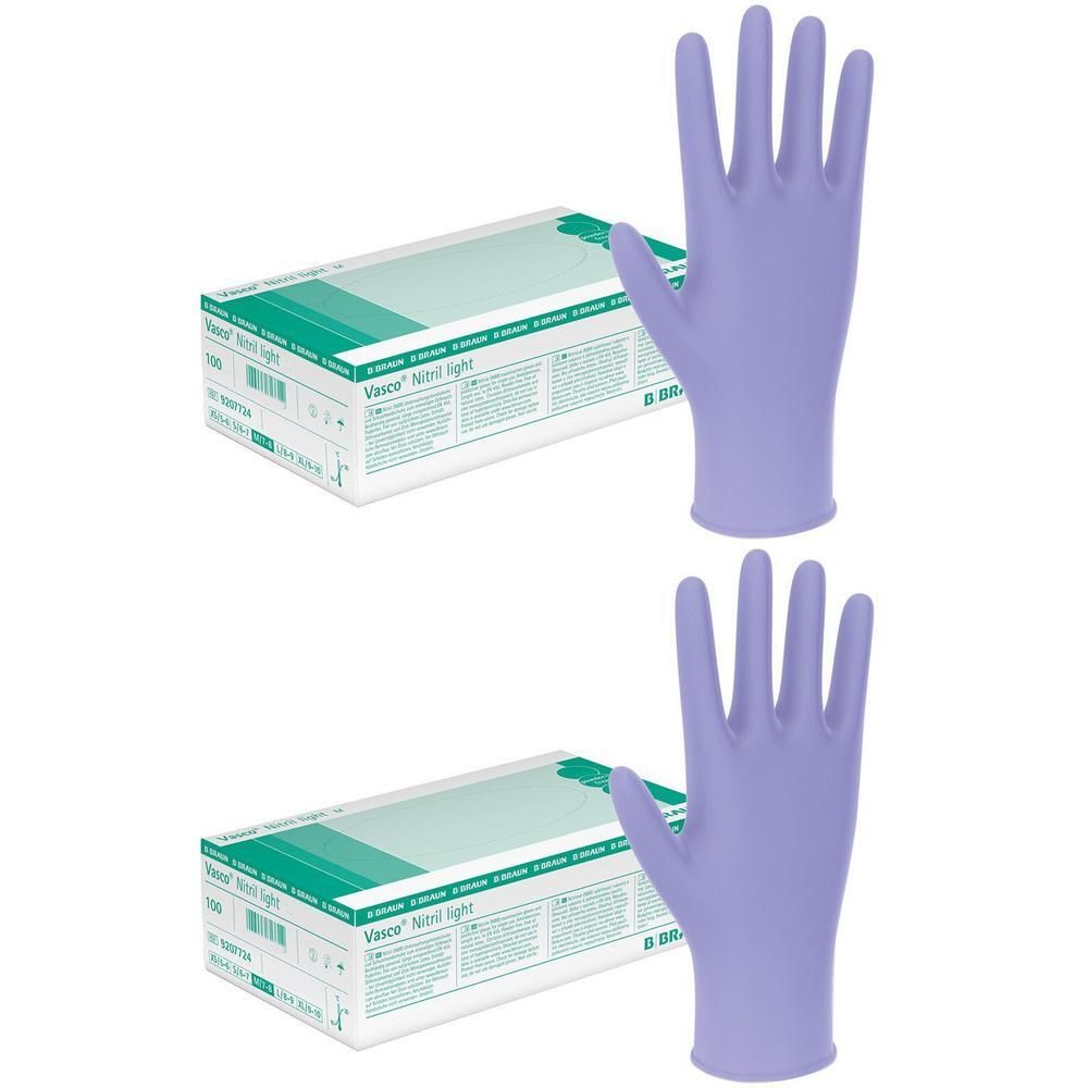 Vasco Nitril light Untersuchungshandschuhe XL 2x 2x90 St Handschuhe