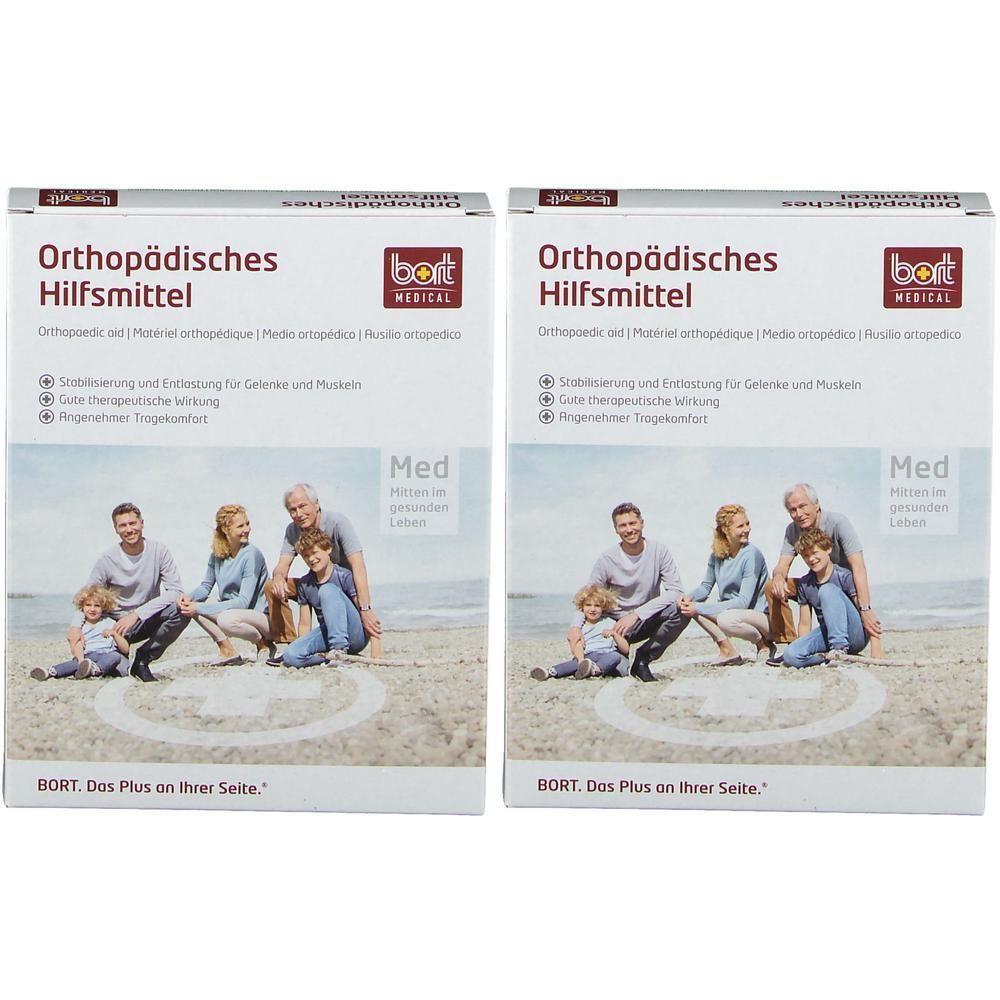 Bort Zweizug Knöchelstütze S haut 2x 2x1 St Bandage(s)