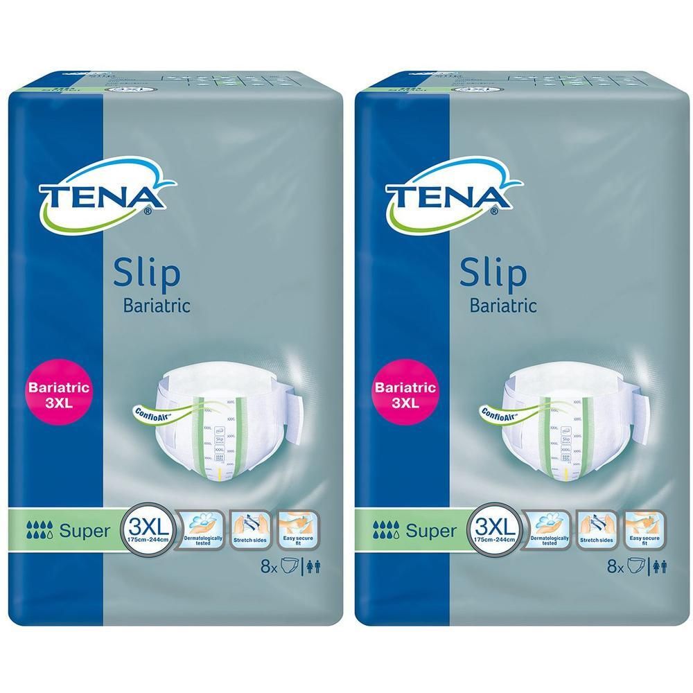 Tena Slip Bariatric super Xxxl 2x 2x8 St