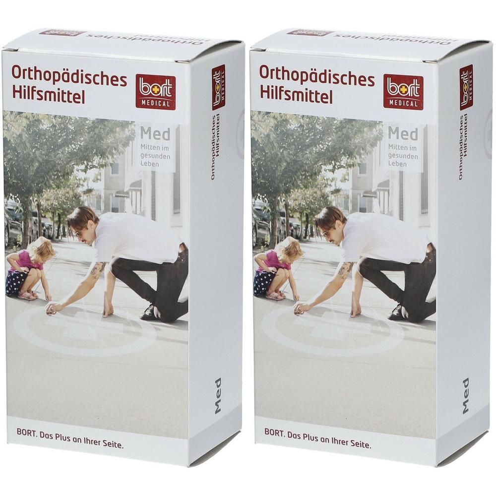 Bort Soft Daumenschiene kurz L blau 2x 2x1 St Bandage(s)