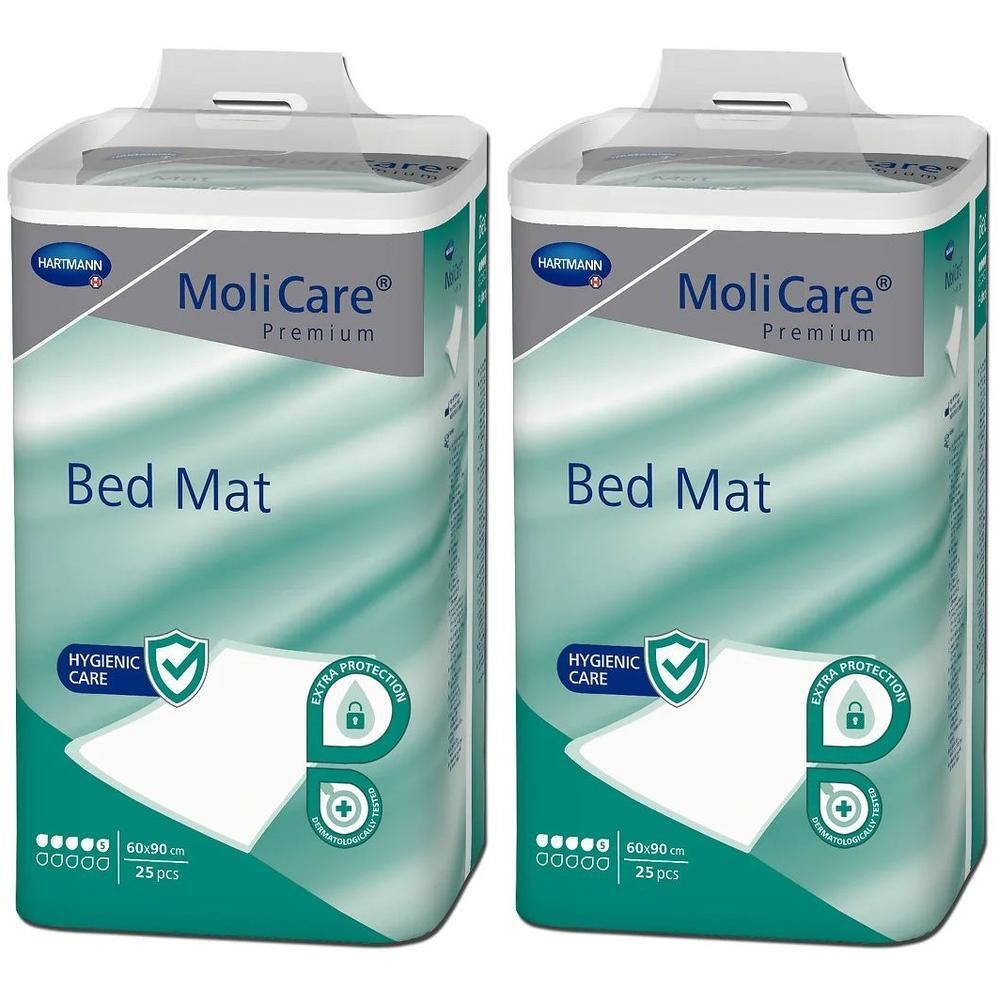 Molicare Bed Mat Eco 5 Tropfen 60x90 cm 2x 2x100 St