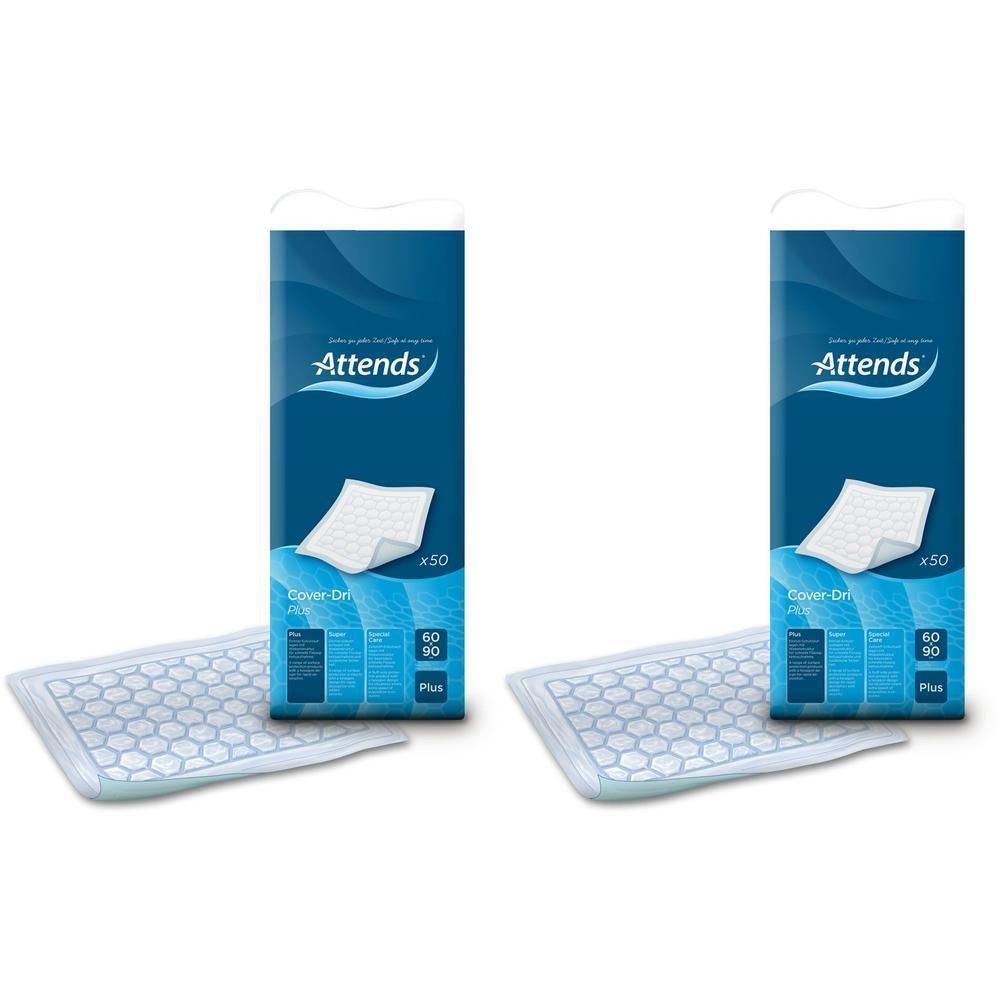Attends Cover-Dri Plus 60x90 cm 2x 2x50 St