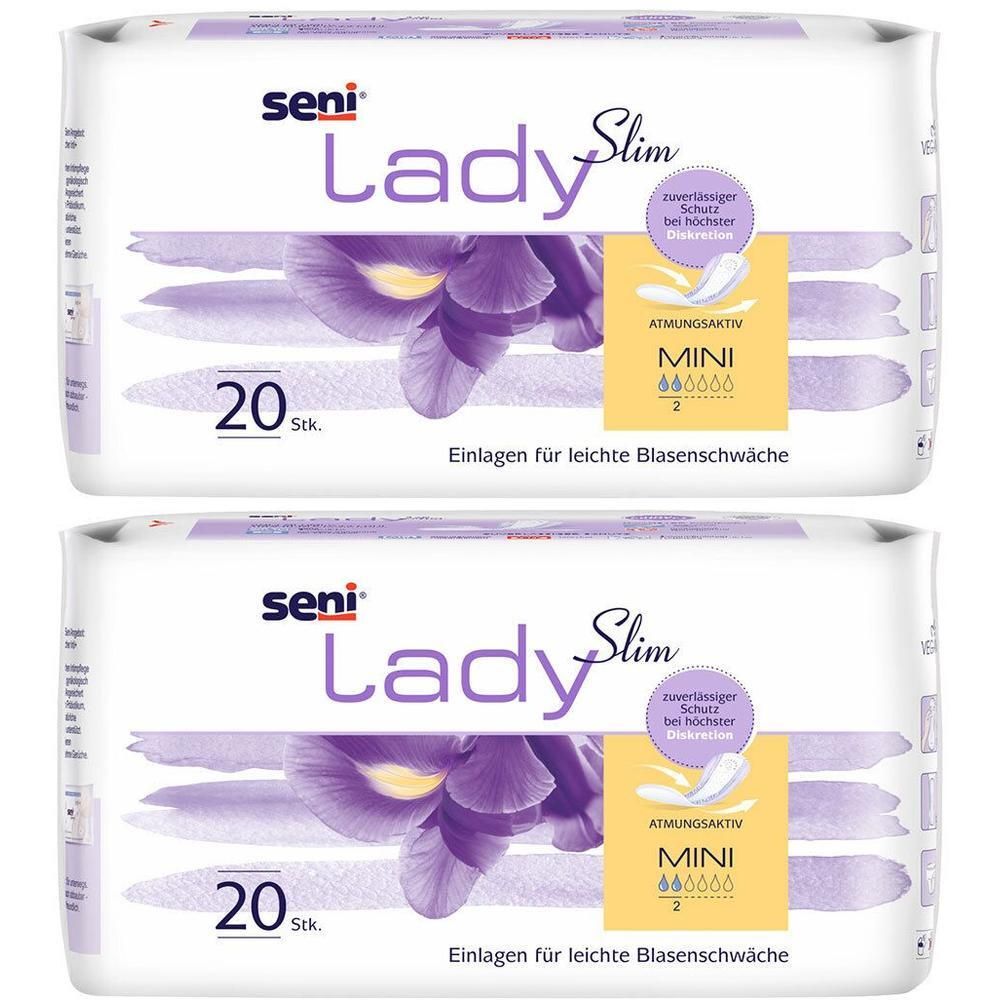Seni Lady Slim Inkontinenzeinlage mini 2x 2x20 St