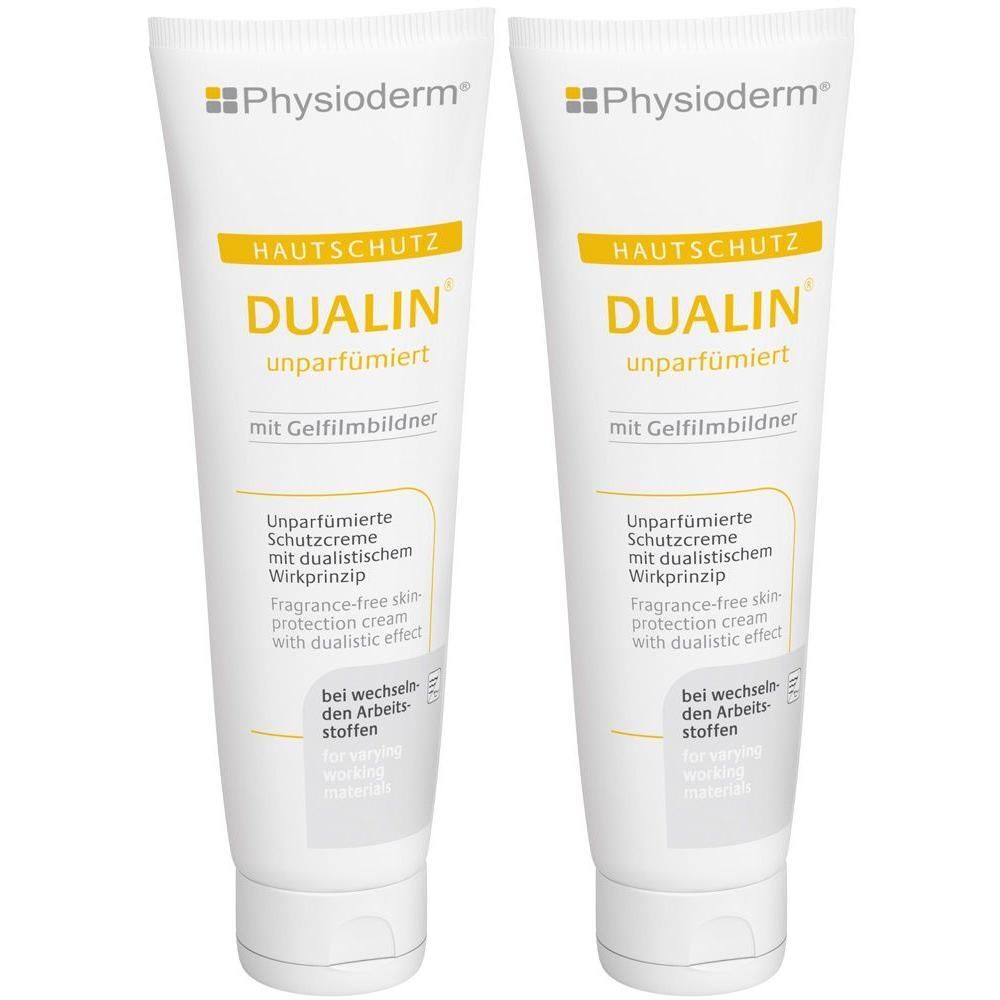 Dualin Hautschutzcreme unparfümiert 2x 2x100 ml Creme
