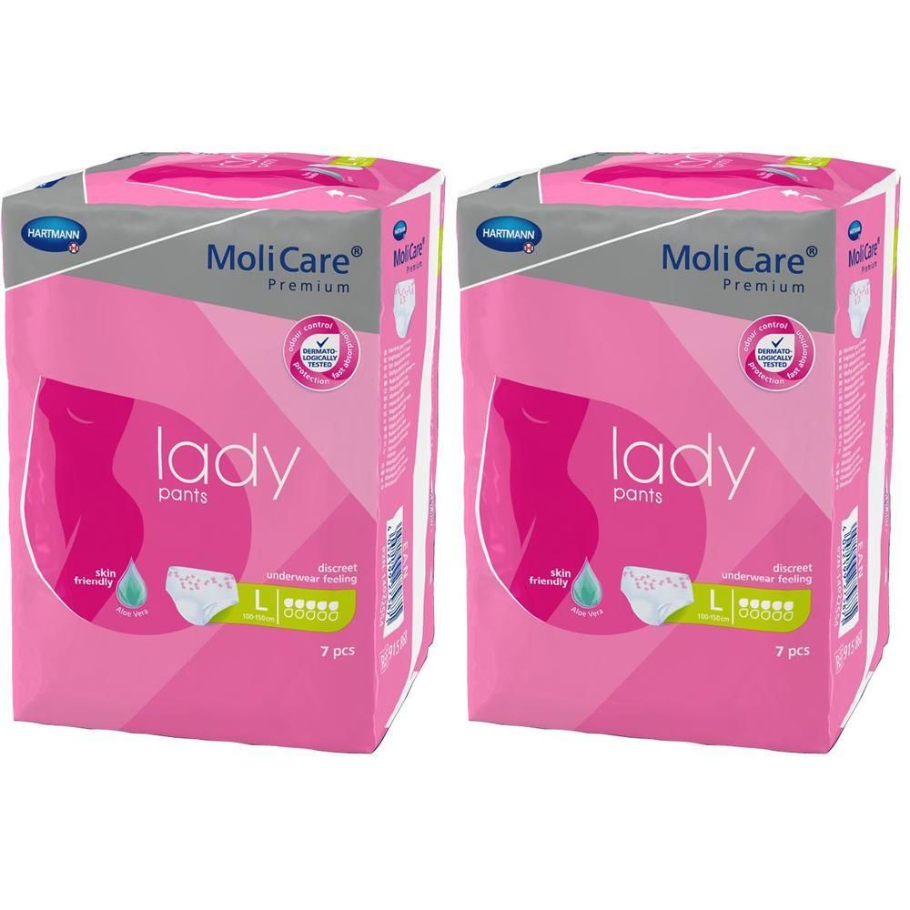 Molicare Premium lady Pants 5 Tropfen L 2x 2x7 St