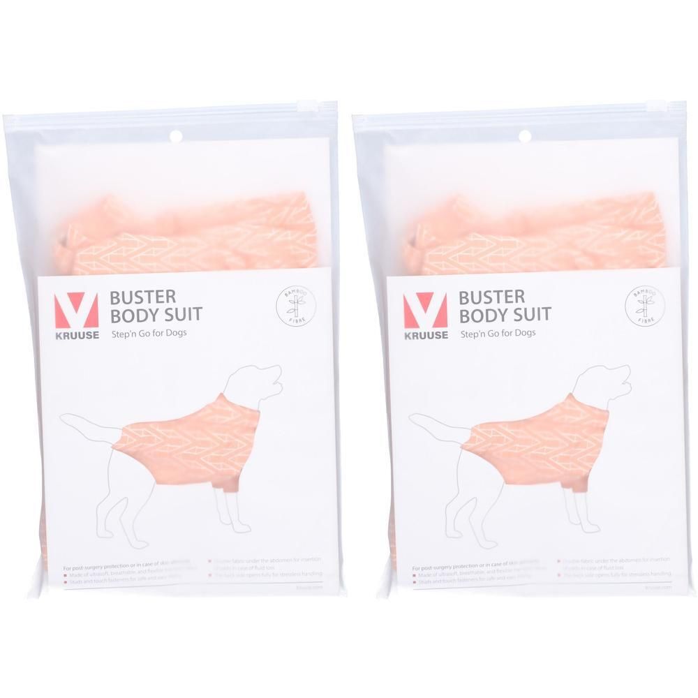 Buster Body Suit Stepn Go L peachy orange f.Hunde 2x 2x1 St