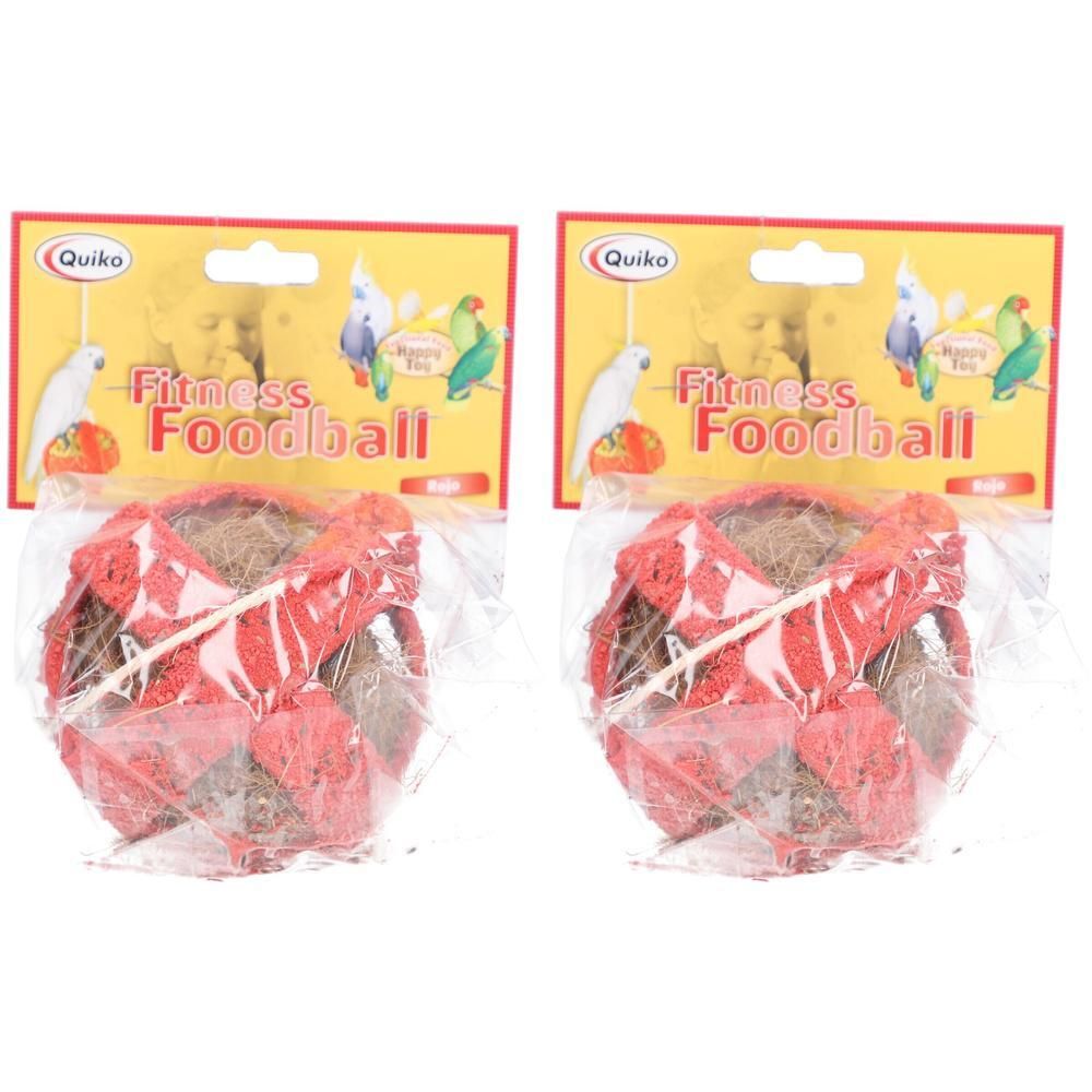 Quiko Fitness Foodball Rojo 2x 2x100 g