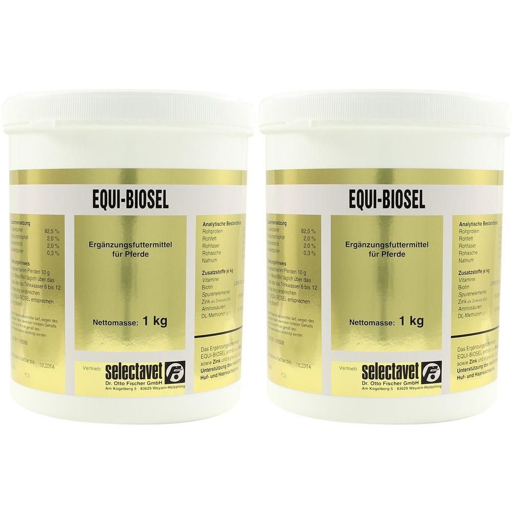 Equi-Biosel (3080) 2x 2x1000 g Pulver