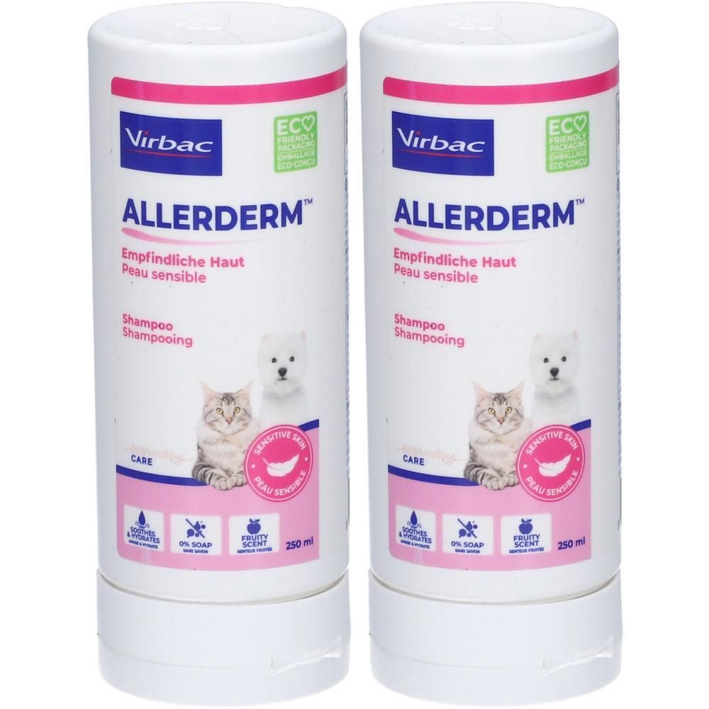 Allederm Empfindliche Haut 250 ml 2x 2x250 Shampoo