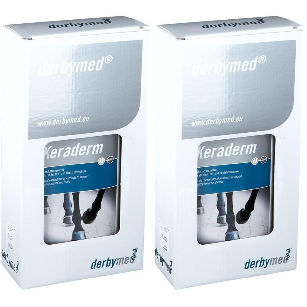 derbymed® Keraderm 2x 2x1000 ml Flüssigkeit