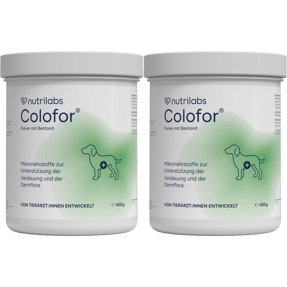 Colofor Pulver Mineralergänzungsfutterm.f.Hunde 2x 2x400 g