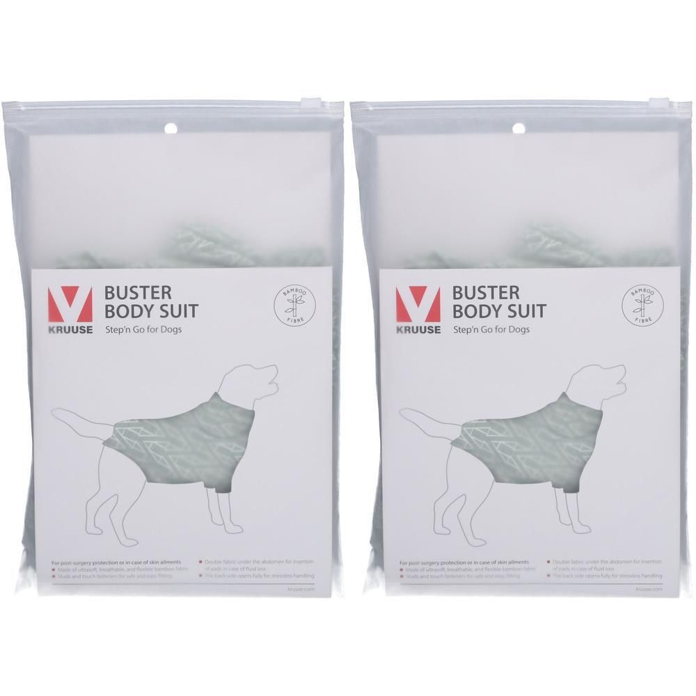 Buster Body Suit Stepn Go M dusty green f.Hunde 2x 2x1 St