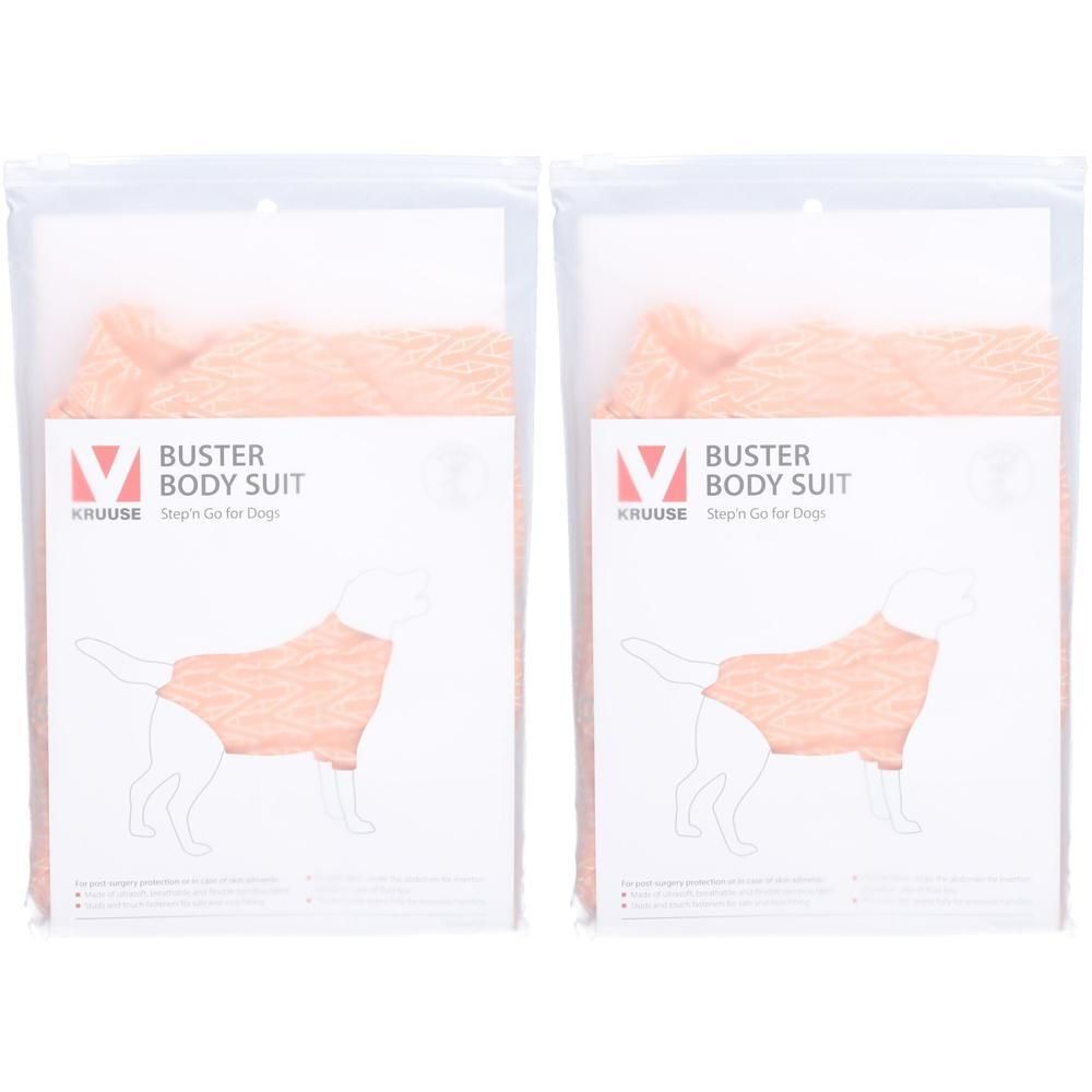 Buster Body Suit Stepn Go M peachy orange f.Hunde 2x 2x1 St
