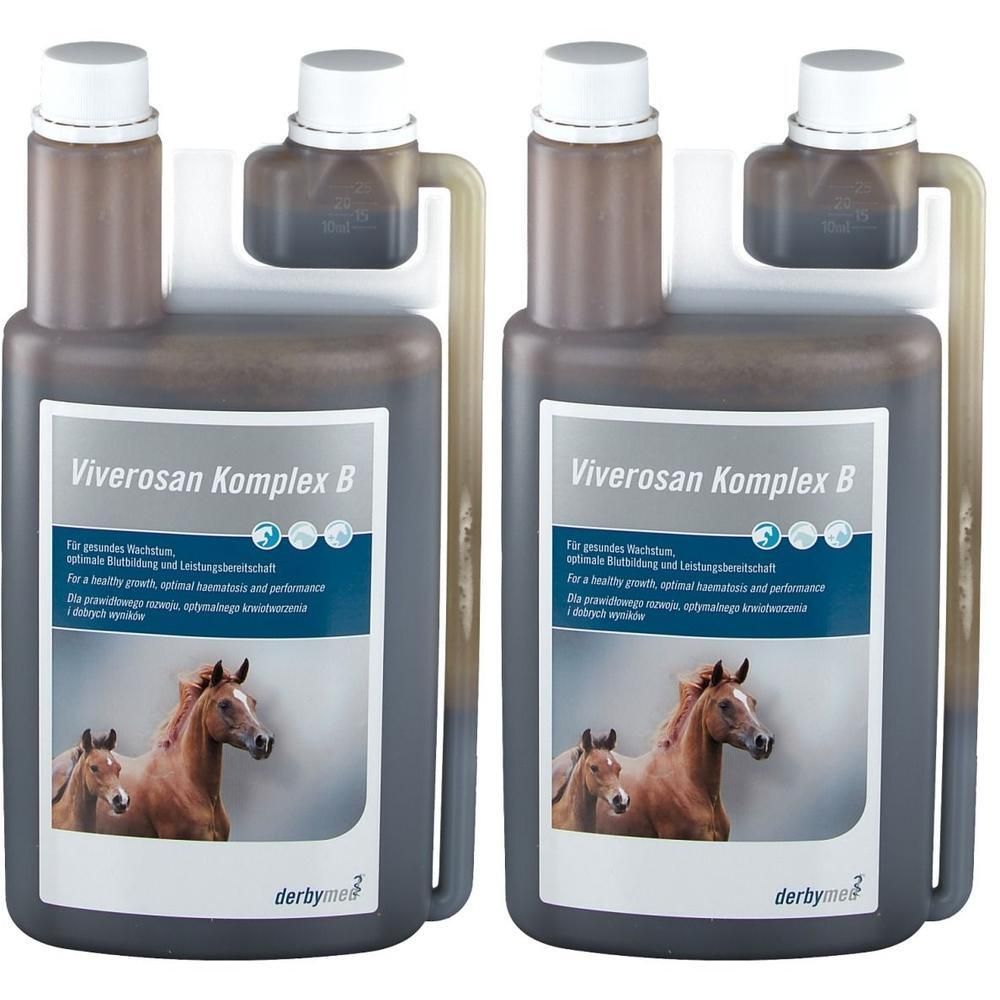 Animedica Derbymed Viverosan Komplex B 2x 2x1000 ml Lösung