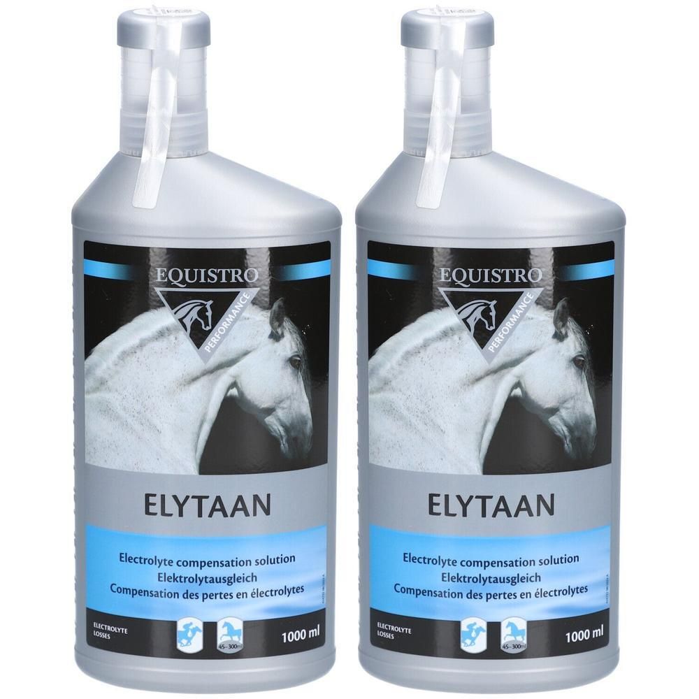 Equistro Elytaan Erg.Futterm.flüssig f.Pferde 2x 2x1 l Flüssigkeit