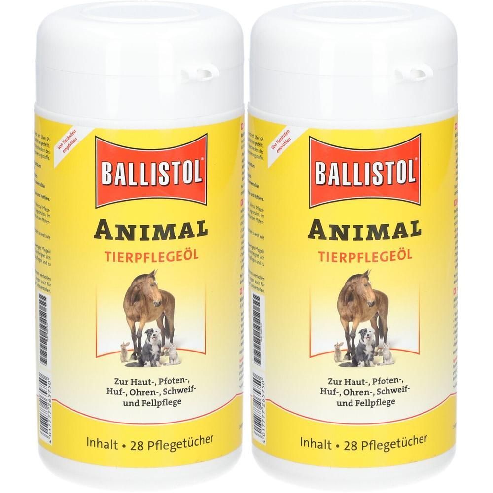 Ballistol animal Pflegetücher Spenderbox vet. 2x 2x28 St Tücher