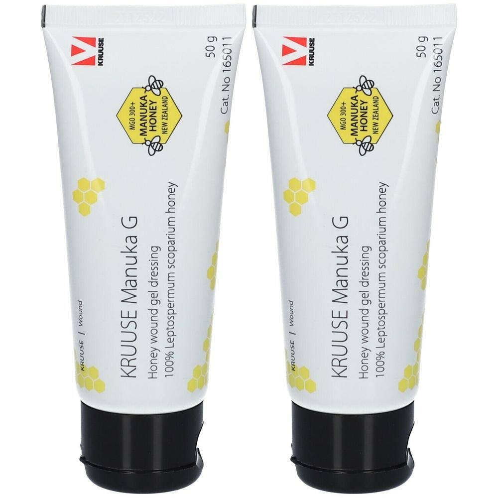 Kruuse Manuka Honig G steril Wundgel vet. 2x 2x1x50 g Gel
