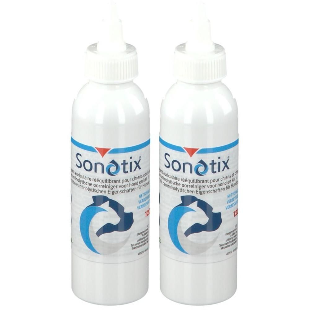 Sonotix Ohrreiniger f.Hunde/Katzen 2x 2x1x120 ml Lösung