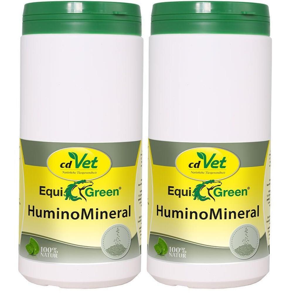 Equigreen HuminoMineral Pulver f.Pferde 2x 2x1 kg