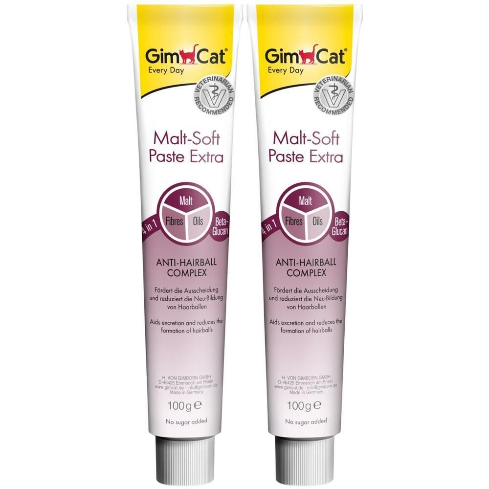Gimpet Malt-Soft-Extra Paste f.Katzen 2x 2x100 g