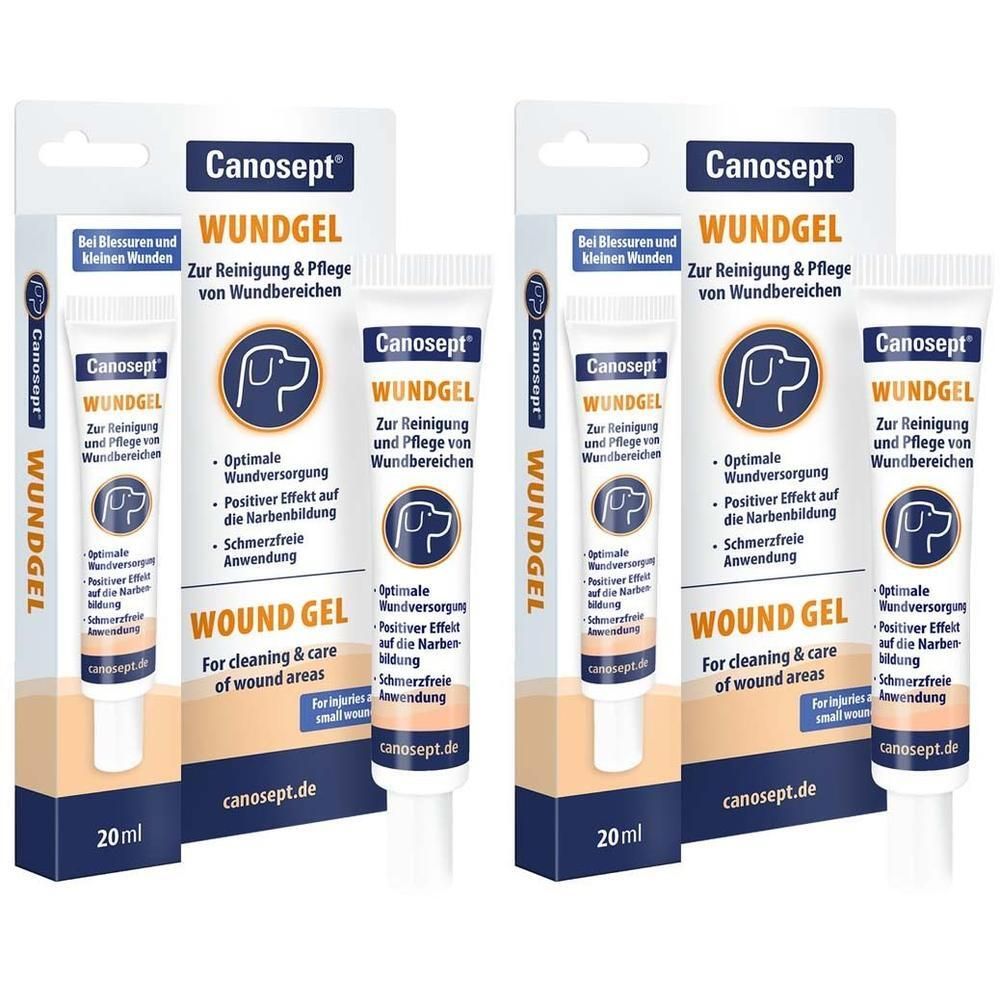Canosept Wundgel f.Hunde 2x 2x20 ml Tube