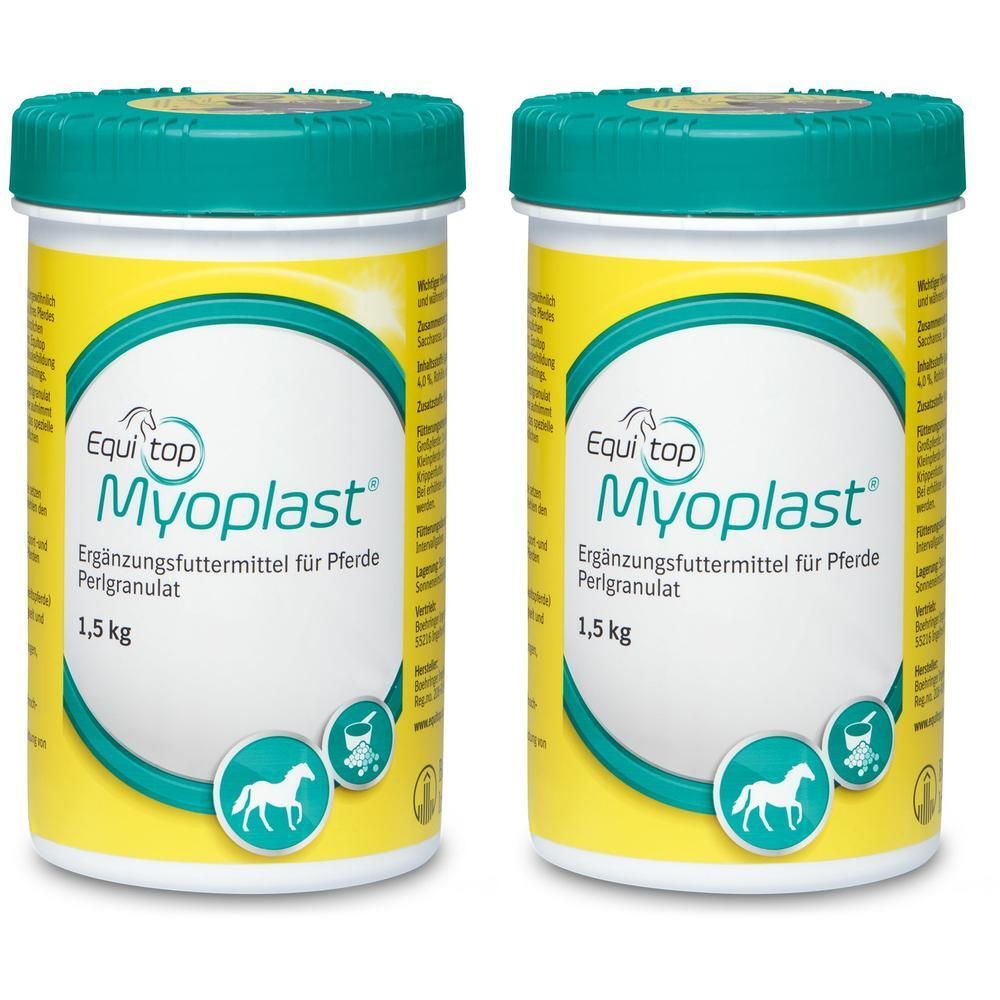 Equitop Myoplast Granulat vet. 2x 2x1,5 kg