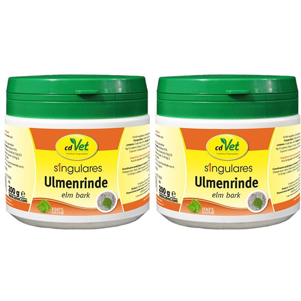 Singulares Ulmenrinde Einzelfutterm.f.Hunde/Katzen 2x 2x200 g