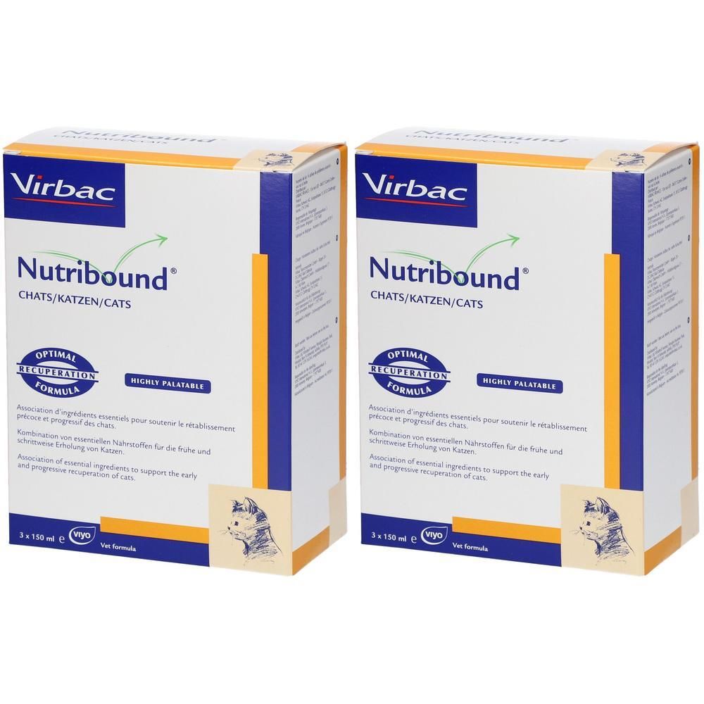 Nutribound Lösung f.Katzen 2x 2x3x150 ml