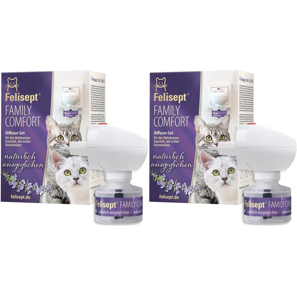 Felisept Family Comfort Set f.Katzen 2x 2x45 ml Flüssigkeit