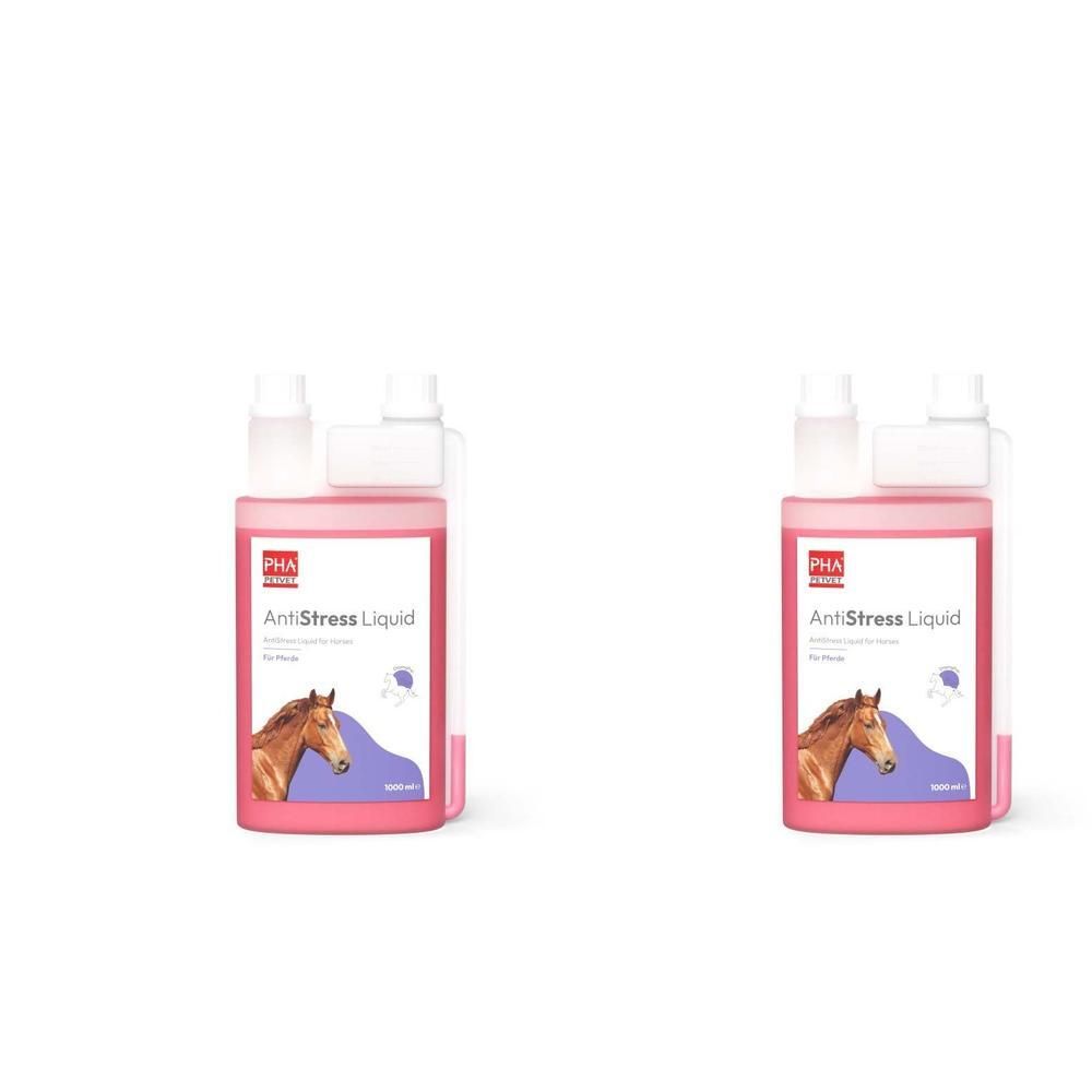 PHA AntiStress Liquid f.Pferde 2x 2x1000 ml Lösung