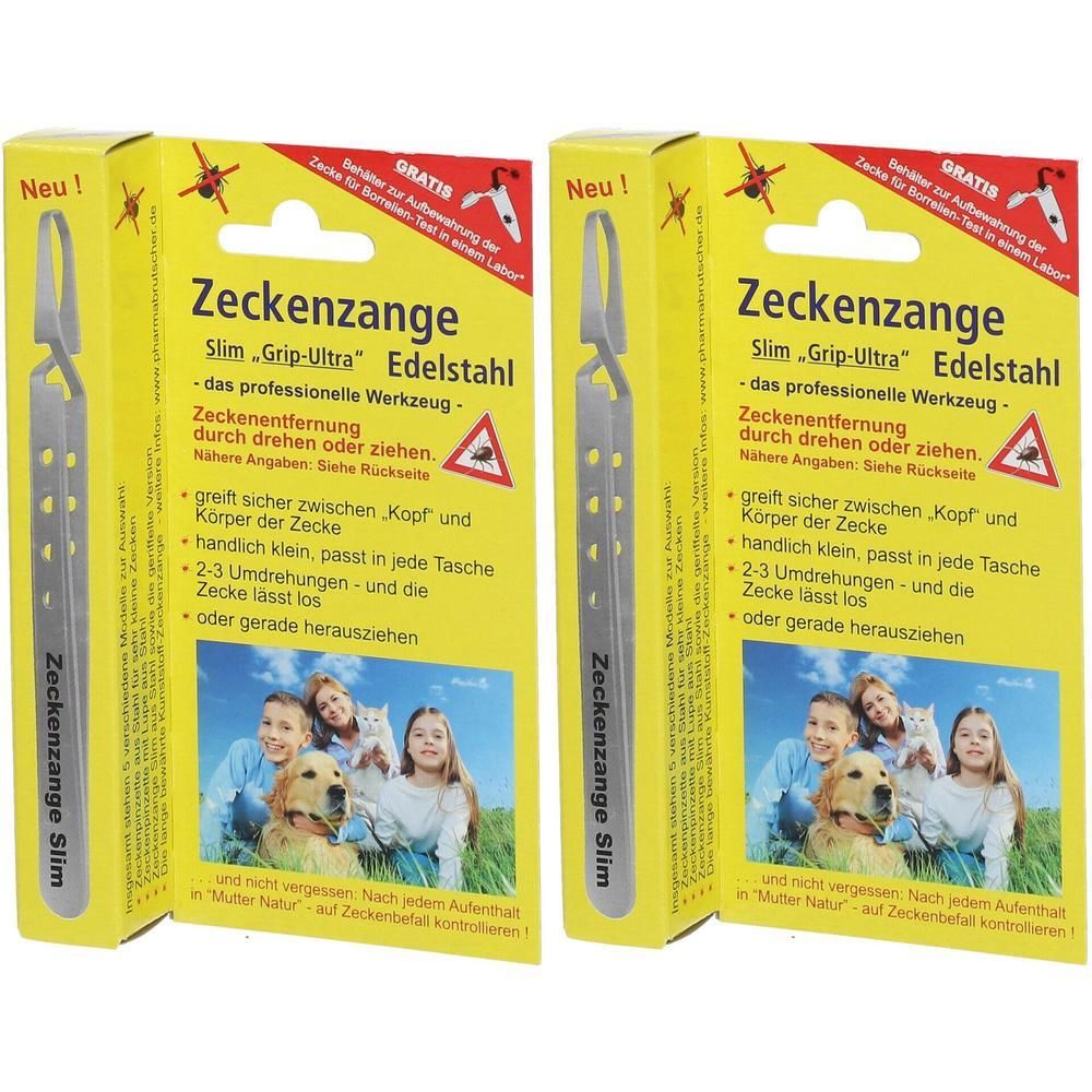 Zeckenzange Chirurgenstahl 2x 2x1 St