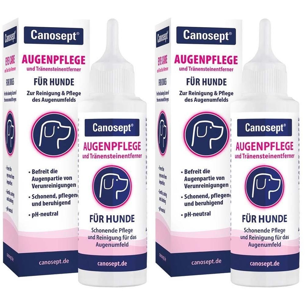 Canosept Augenpflege Lösung f.Hunde 2x 2x120 ml